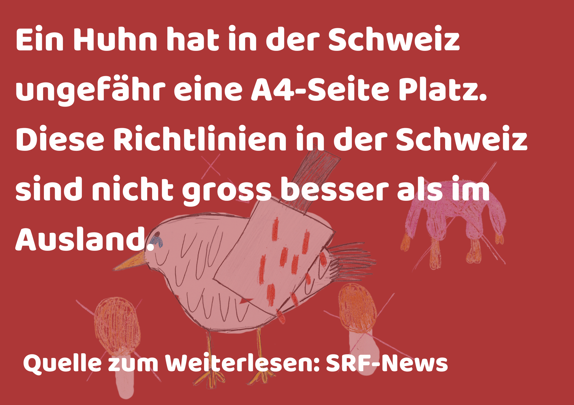 Teirhaltung Huhn Fakt 1